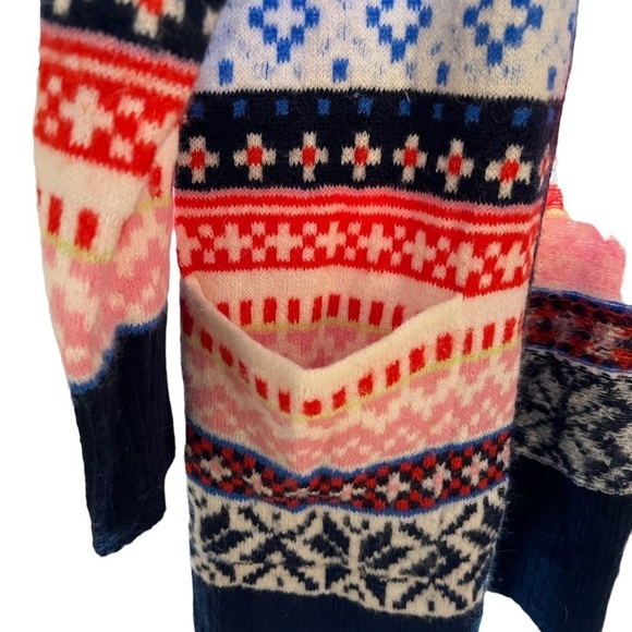 Old Navy Colorful Long Open Cardigan Size Large​​​​​​ - Picture 2 of 10